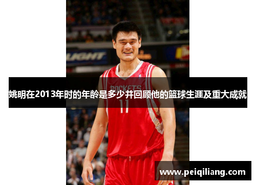 姚明在2013年时的年龄是多少并回顾他的篮球生涯及重大成就