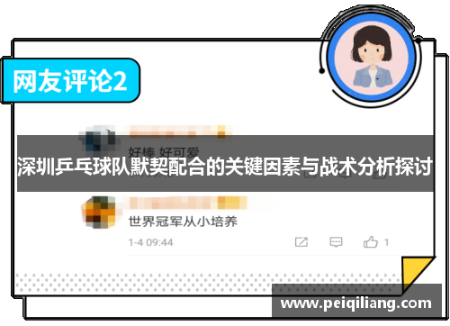 深圳乒乓球队默契配合的关键因素与战术分析探讨
